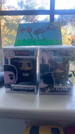Chris molisanti and slash funko pops