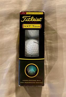 Titleist NXT Tour golf balls BRAND NEW