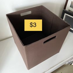 Collapsible Fabric Storage Organizer Bin / Container