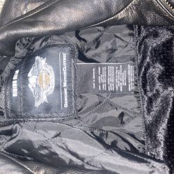 Leather Harley Motorcycle Jacket 