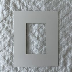 New Pottery Barn White Photo Mat Frame