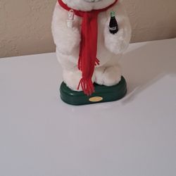 Collectible Coca-Cola Bear.