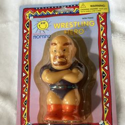 Rare New Old Stock Markson Products Bootleg Wrestling Hero  Toy Wrestler’s Great Condition!