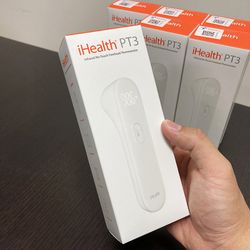 (Brand New) $5 Easy to use iHealth No-Touch Forehead Thermometer Digital Large LED Digits, PT3 