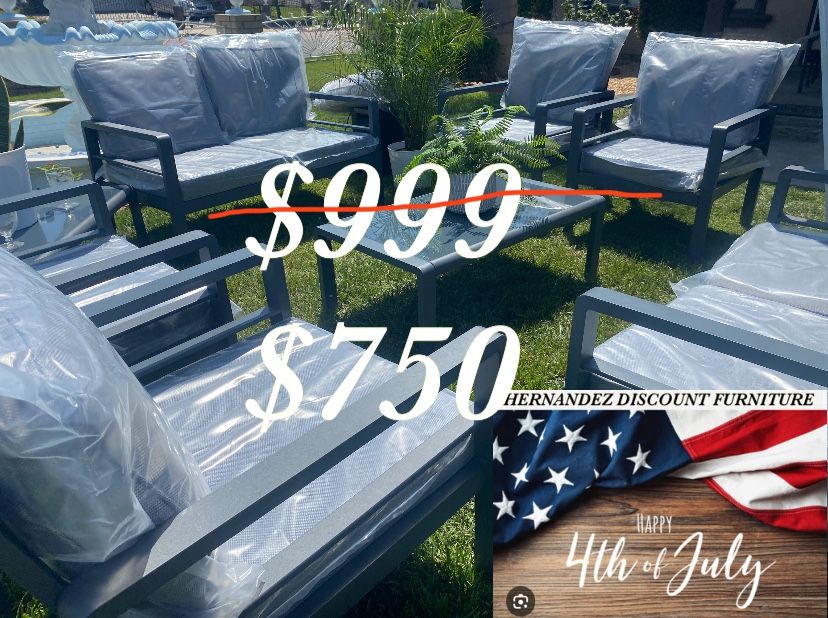 Brand New Patio Set Aluminum