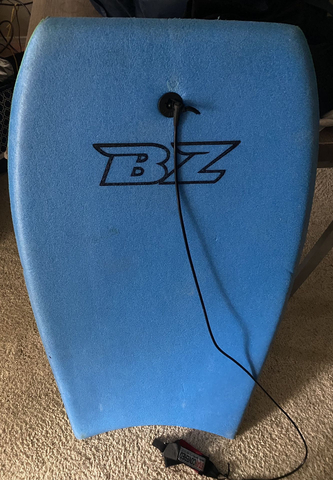 BZ Used Boogie Board With Leash 