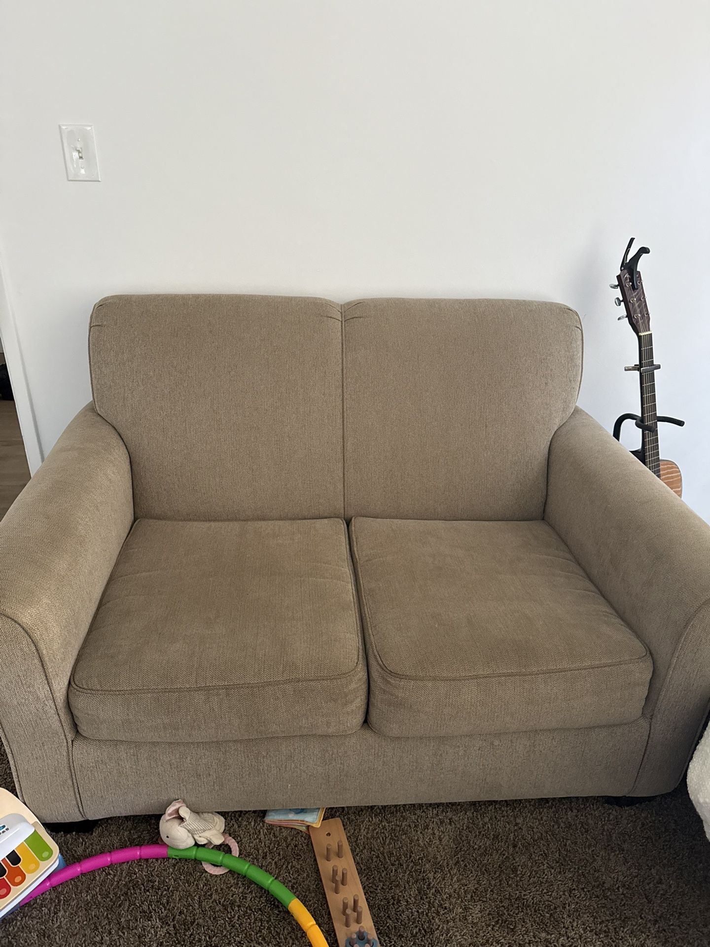 Brand New Brown Love Seat!