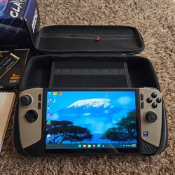 MSI Claw 8 ai+ 2TB - Includes Grips, Screen Protector, Case, and Joystick Grips