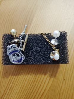 4 vintage Tie Tacks