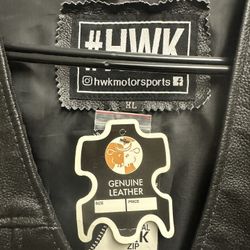men's hwk motorcycle vest