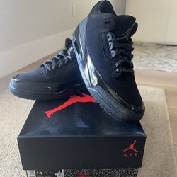 Jordan 3 Retro “Black Cat”   Size 14