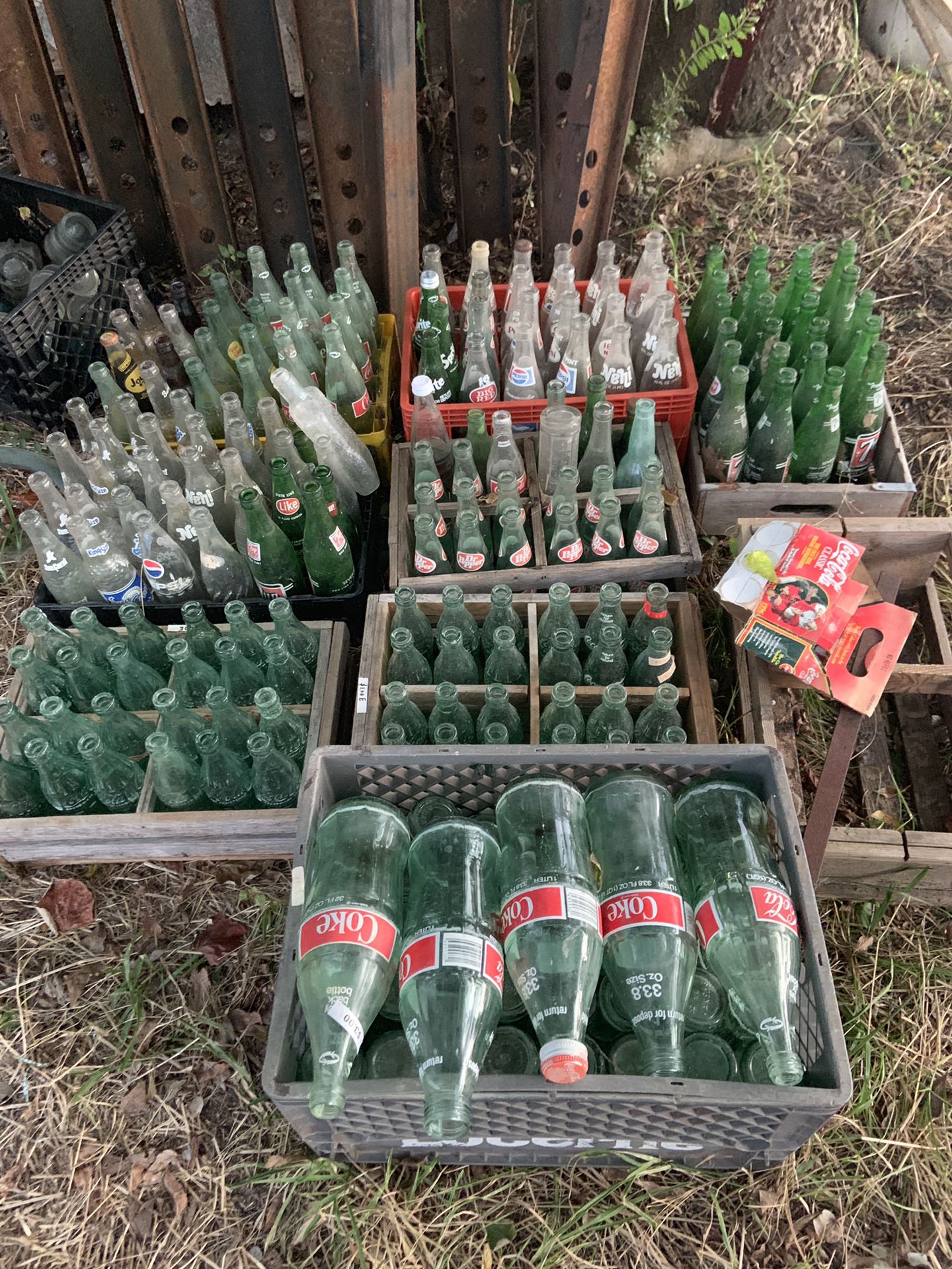 200+ Antique bottle assortment