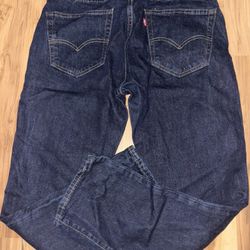 Levi’s 514  Men Jeans Dark Blue Size 31x30