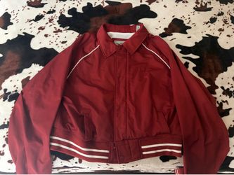 Levi’s Burgundy Coach Jacket Women’s Large