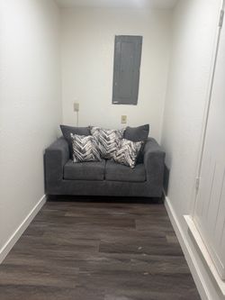 The living room sofa+ loveseat