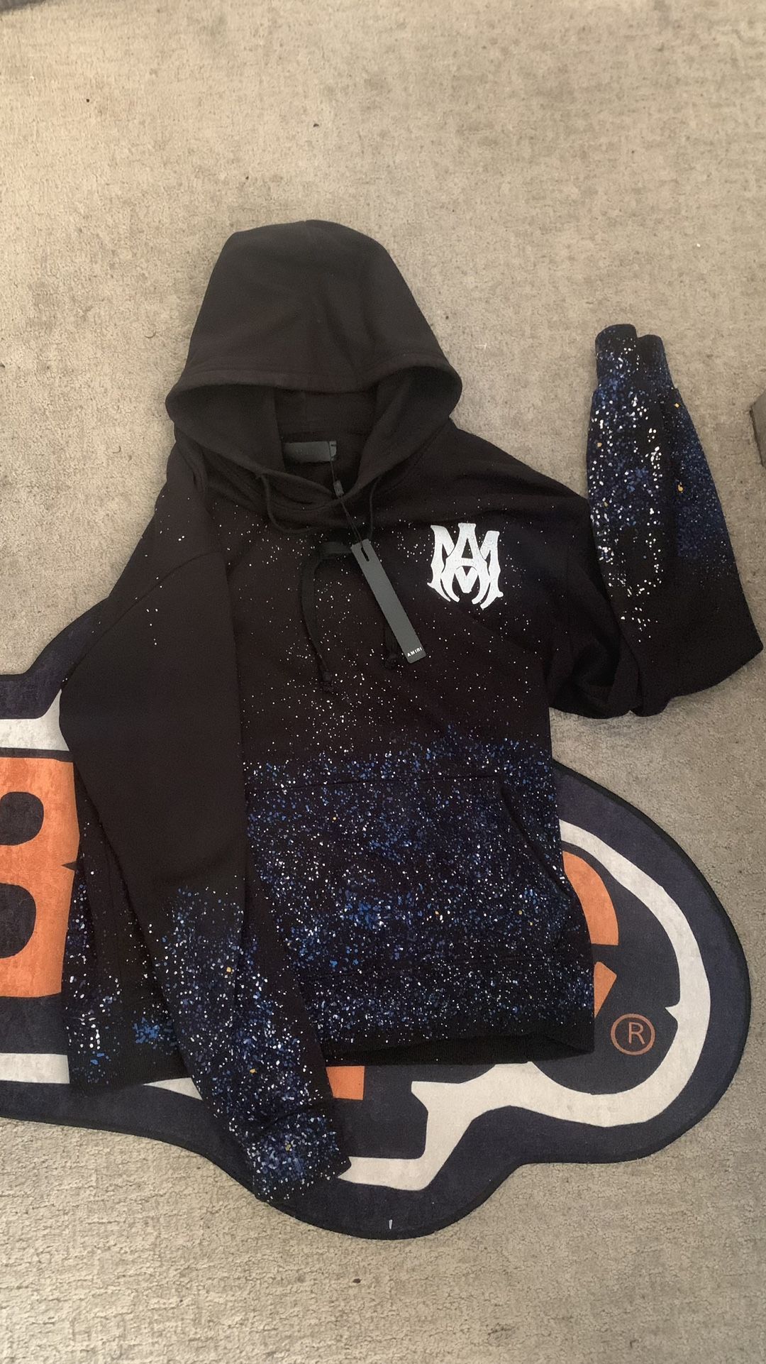 Amiri Paint splatter Hoodie