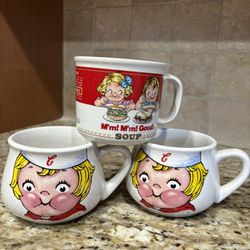 Vintage Campbell Soup Cups 