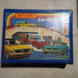 Vintage Matchbox Cars / Case