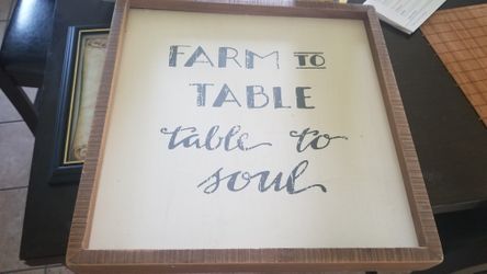 Farmhouse frame