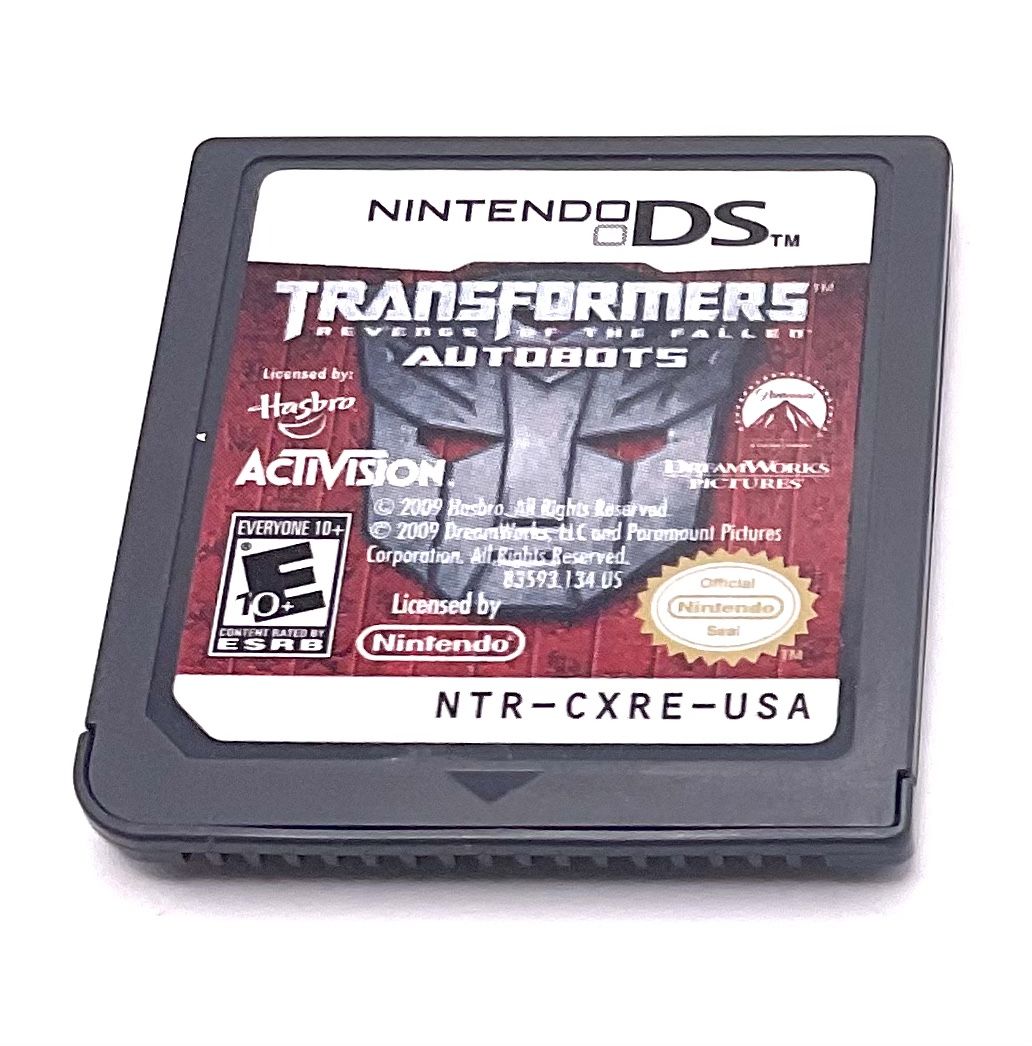Nintendo Ds Transformers Auto Bots Game No Case Pick Up Only