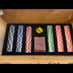 Snap On Poker Set New 