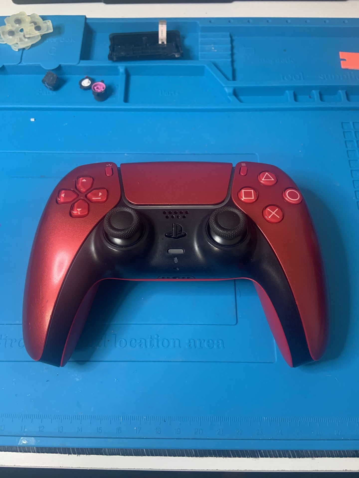 TMR Volcanic Red PlayStation 5 Controller