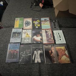 15 variety cassette tapes