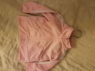 Adidas pink track jacket 6mo.