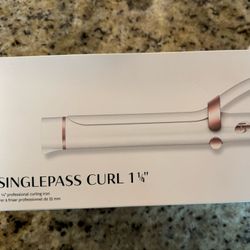 T3 Single pass Hair Curler 1 1/4 