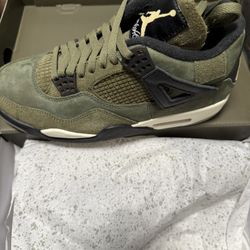 Jordan 4 Retro SE Craft Medium Olive Brand New Size 8.00