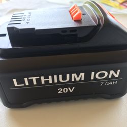 20V 7.0AH Replacement Battery For DeWALT $30 Each Or 2 For $55