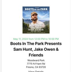 Boots In The Park VIP