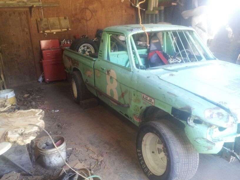 70's chevy luv dirt track race truck