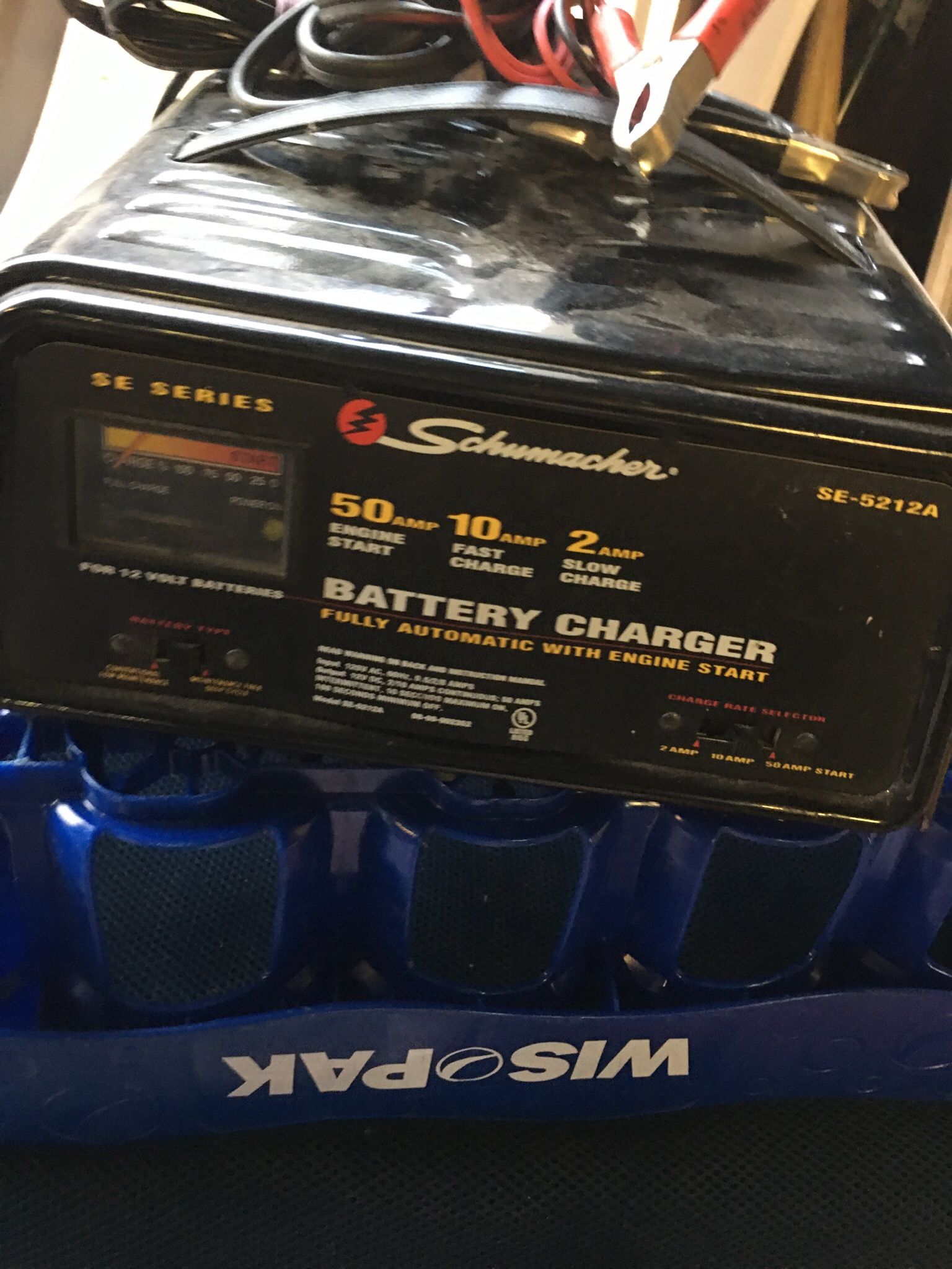 schumacher battery charger