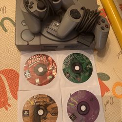 PlayStation console and games