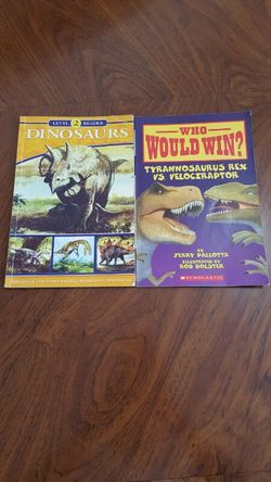 2 kids dinosaur books