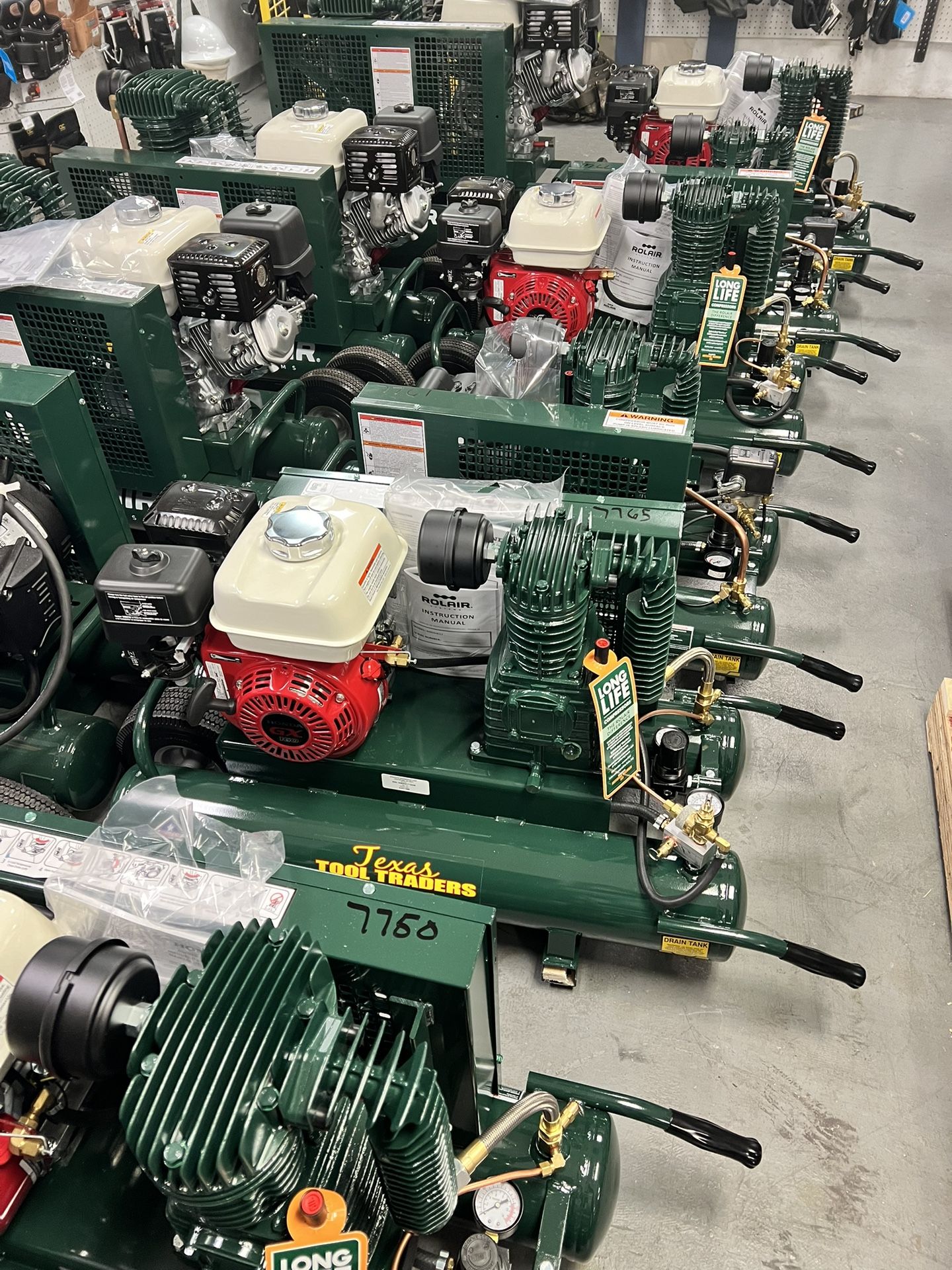 Gasoline Air Compressors And All Kind Of Roofing Tools  Priced Differently Please Ask 