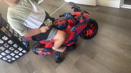Spider-Man motorcycle
