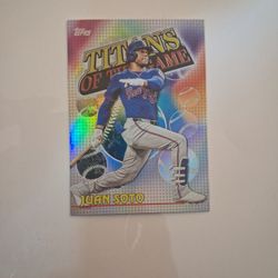 2026 Topps Series 1 Titans Of The Game Juan Soto #TOG-11