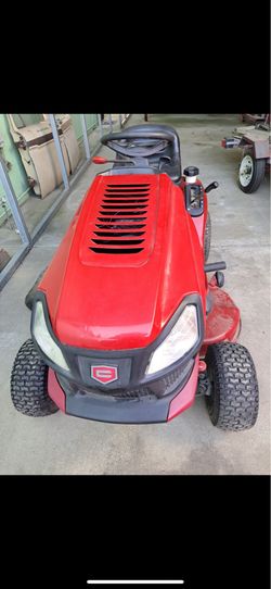 Craftsman 19.5 hp with trailer