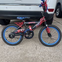 Kids Spiderman Bike