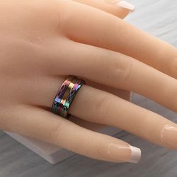 Rainbow Ring, Size 7