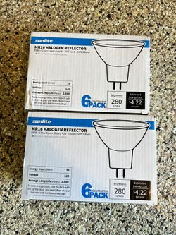 MR16 Lights - Never Used