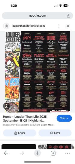 Single day general admission $175/Weekend $400