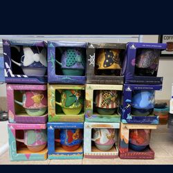 disney minnie collection mugs