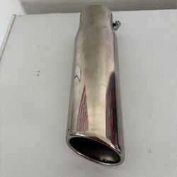 Chrome exhaust tip