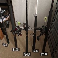 Saltwater Fishing Setups