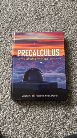 Precalculus with Calculus Previews 6th Edition