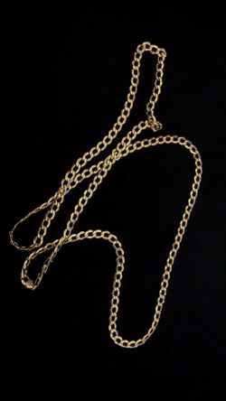 Curb chain 14kt