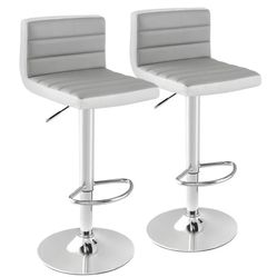 Adjustable Bar Stool Set